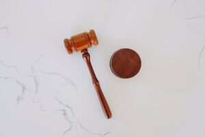 A judge's gavel