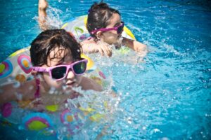 there are many ways to prevent swimming pool accidents, like getting floaties for your kids